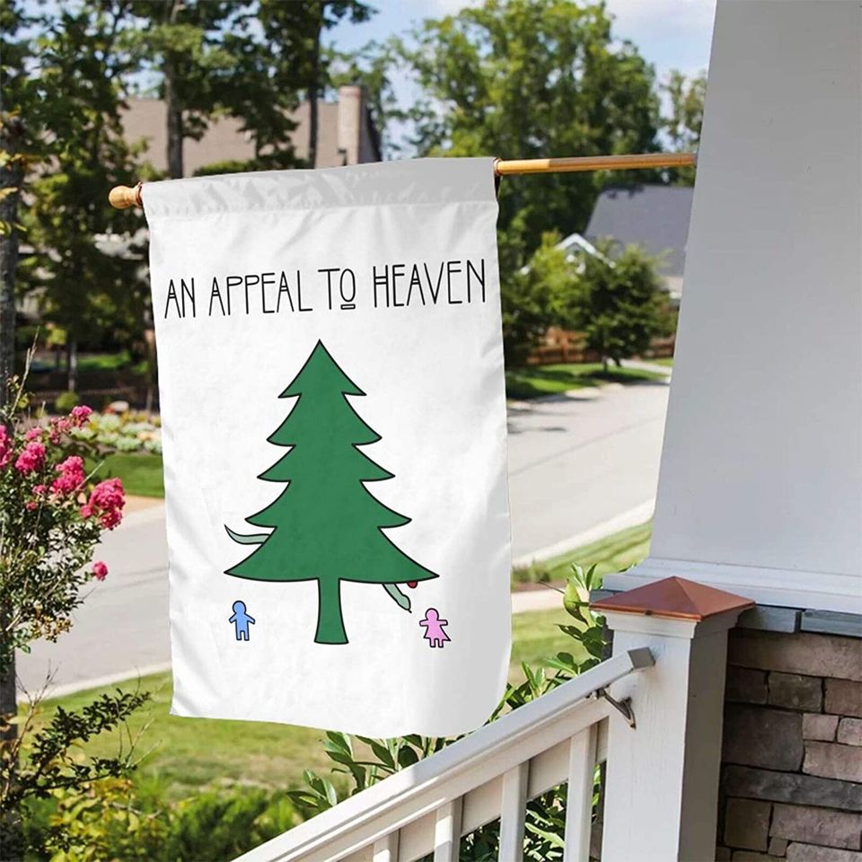 An Appeal to Heaven Double Garden Flag 12x18 Double Sided Farm Lawn Outdoor Decor Garden Banner