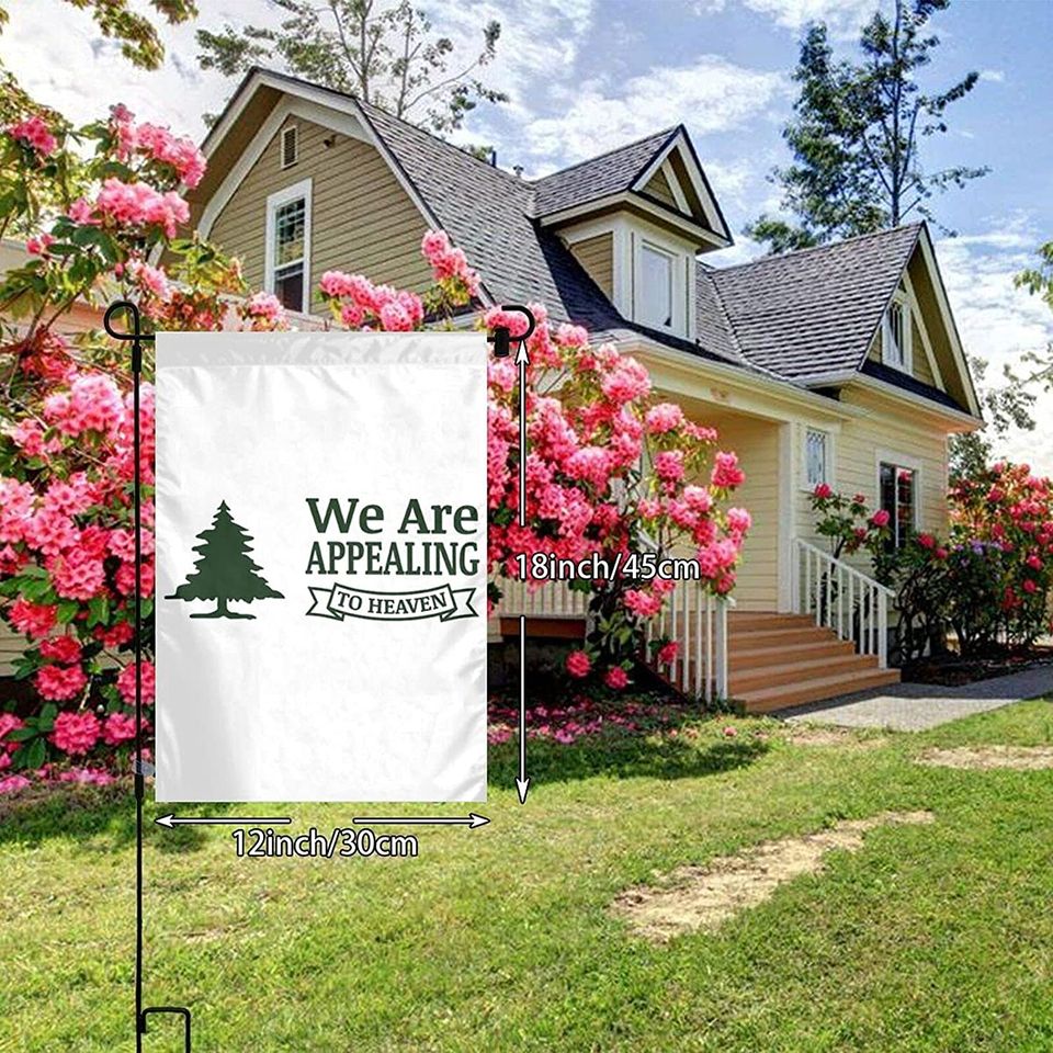 We Are Appeal To Heaven Garden Flag, Vertical Double Sided Yard Flag, Outdoor Decoration,12x18 Inch