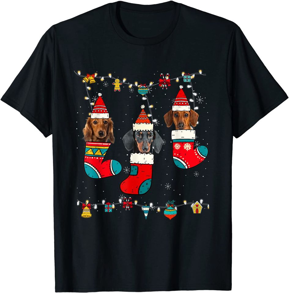 Dachshund Christmas T-Shirt