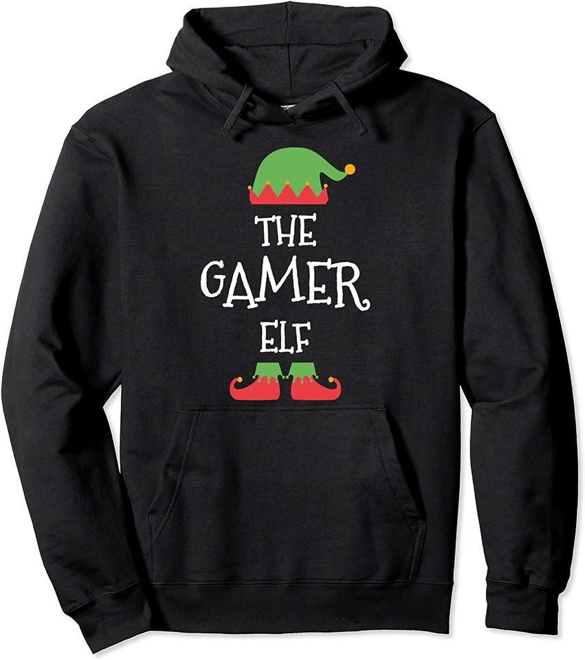 I'm The Gamer Elf Christmas Family Matching Group Pullover Hoodie