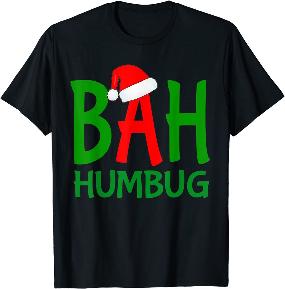 Christmas bah humbug ebenezer scrooge Design T-Shirt
