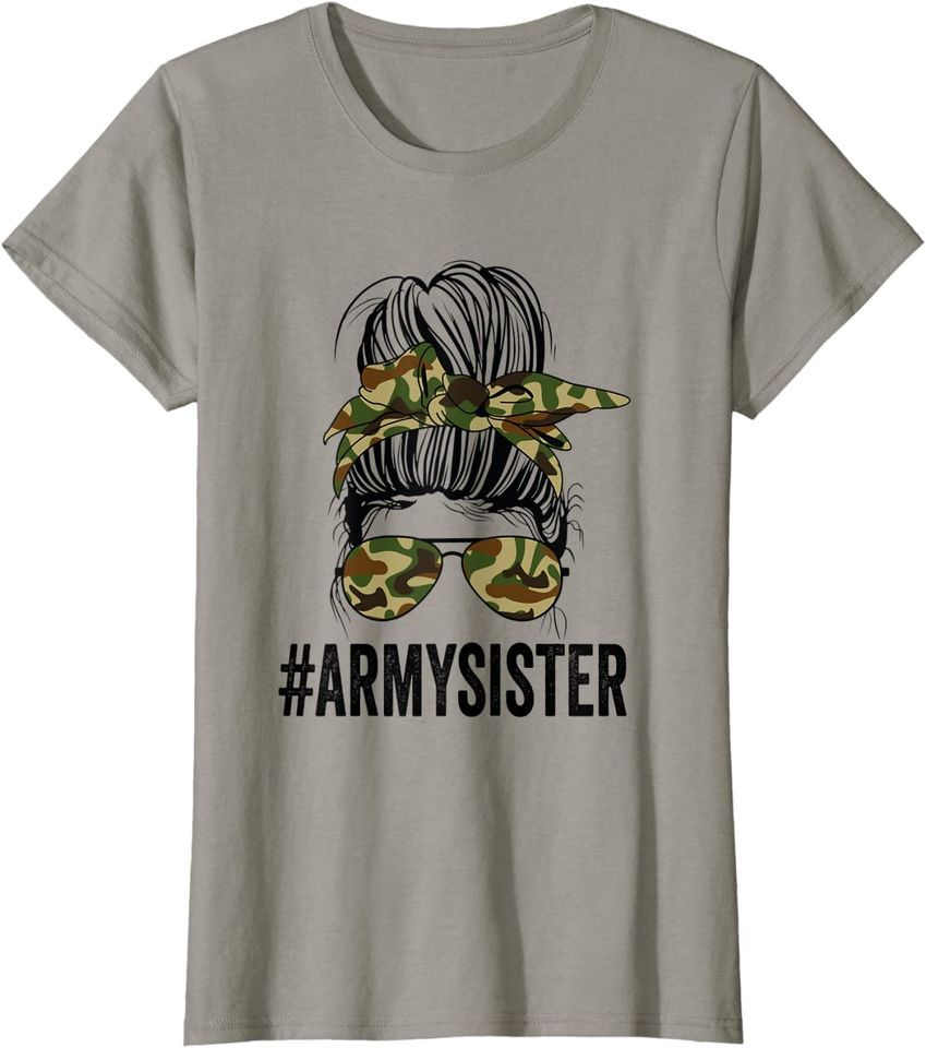 Sisters T-Shirts Army Sister