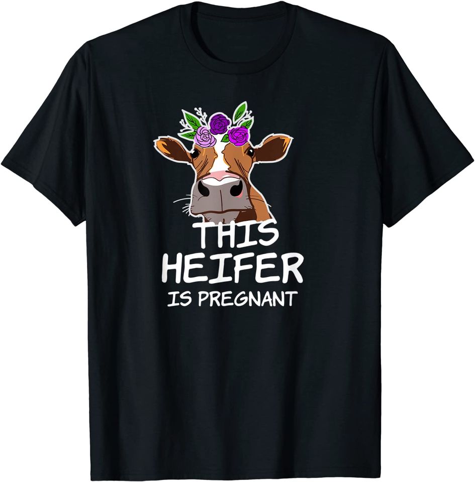 Cute Cartoon Cow T-Shirt