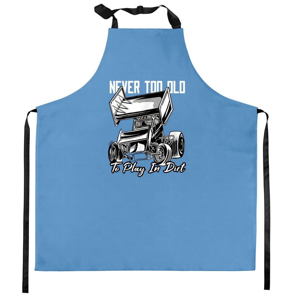 Sprint Car / Dirt Track Racing: Play In Dirt Kitchen Apron