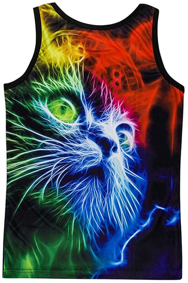 3D Printed Realistic Graphic Tank Top