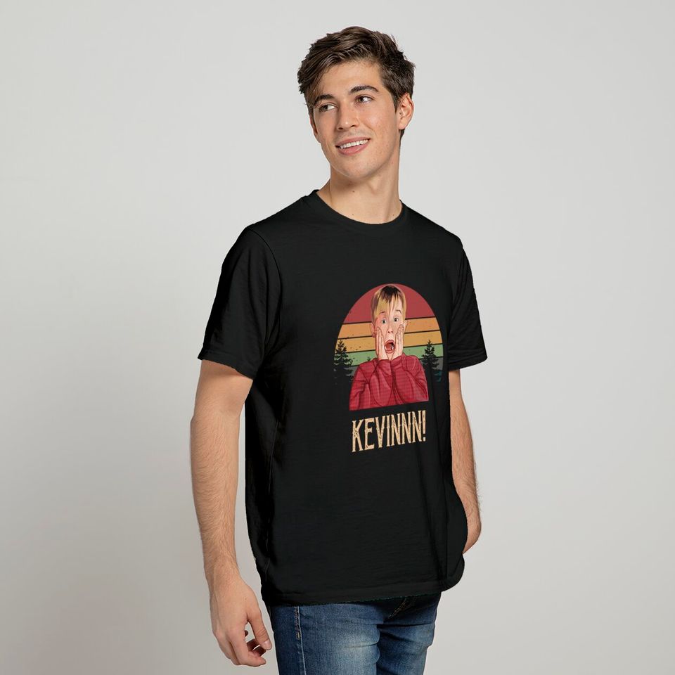 Home Alone Kevin McCallister Kevinnn! Circle Unisex Tshirt