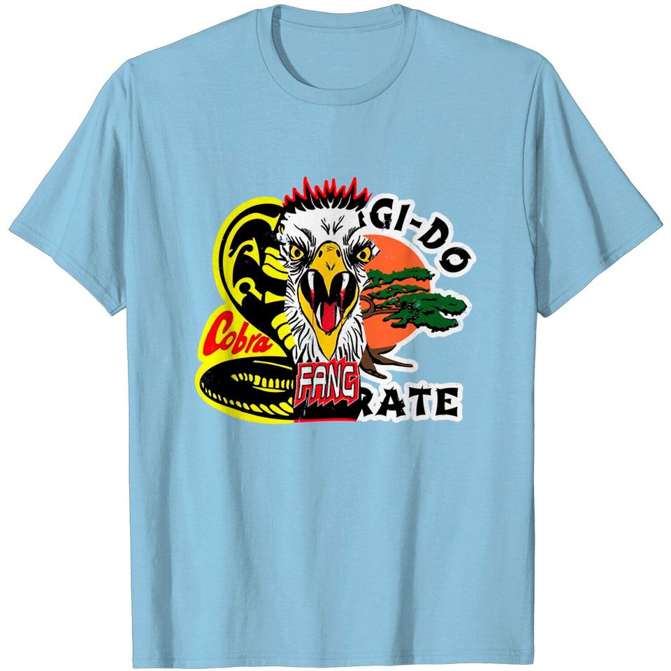 Cobra Kai Eagle Fang Miyagi Do Karate Mash Up T-Shirts