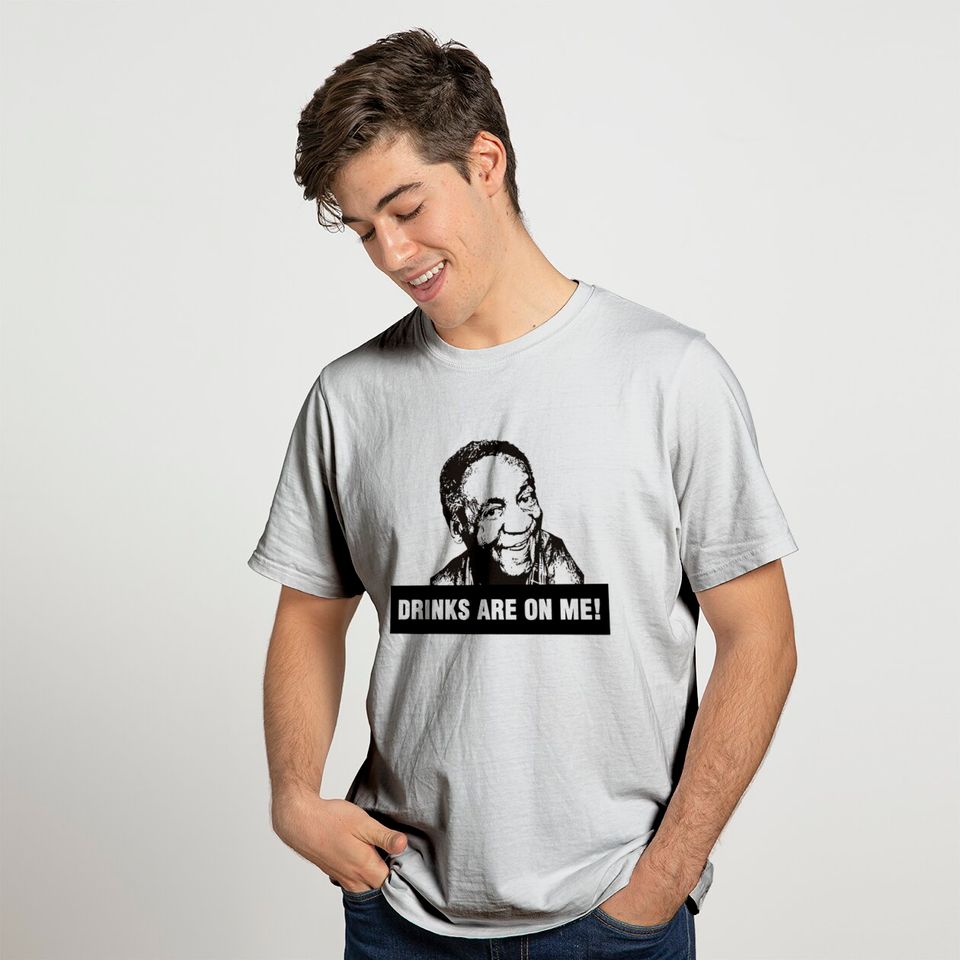 Bill Cosby Short Sleeve T Shirt for Man Black