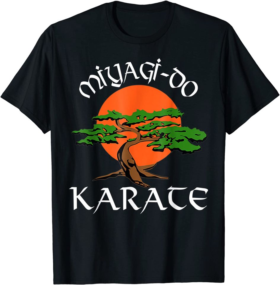 Miyagi Do T-Shirt Karate Cool Bonsai Tree