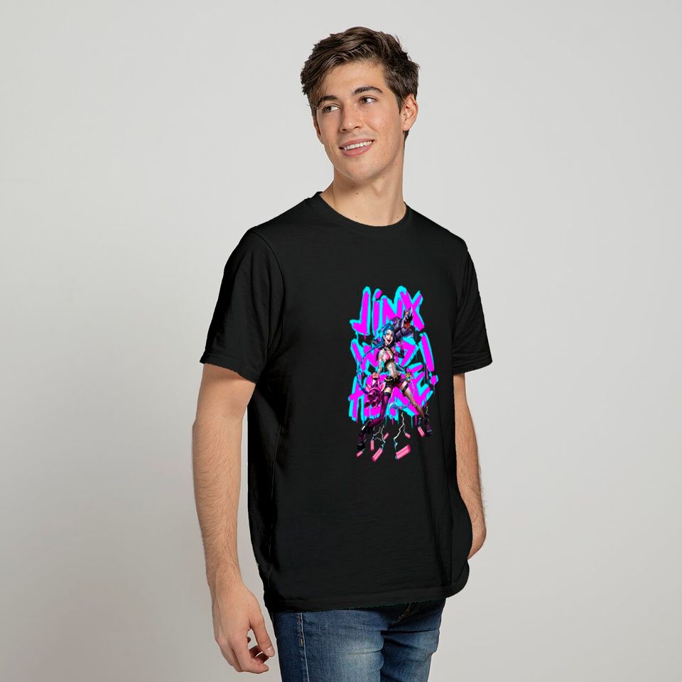 League of Legends Jinx Was Here T-Shirt