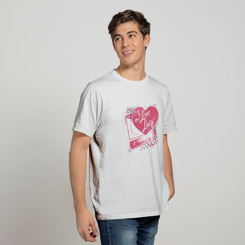 I Love Lucy Juniors V-Neck T-Shirt