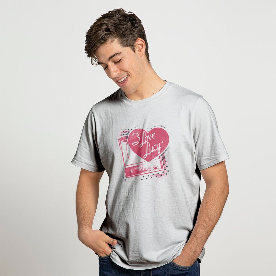I Love Lucy Juniors V-Neck T-Shirt
