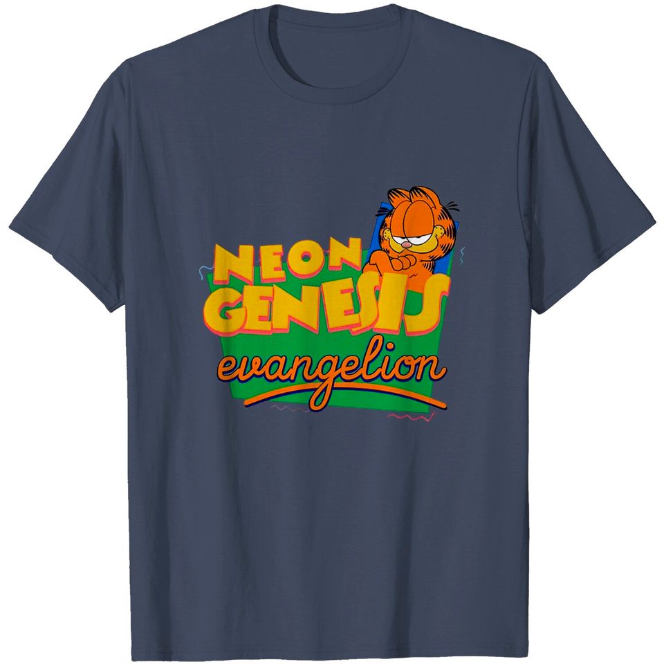 Genesis Evangelion Garfield Classic T Shirt
