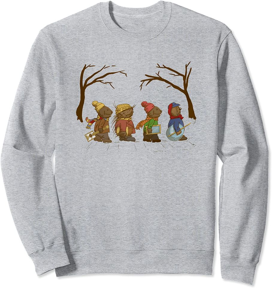 Jug Band Road Christmas Funny Emmet Otter Sweatshirt