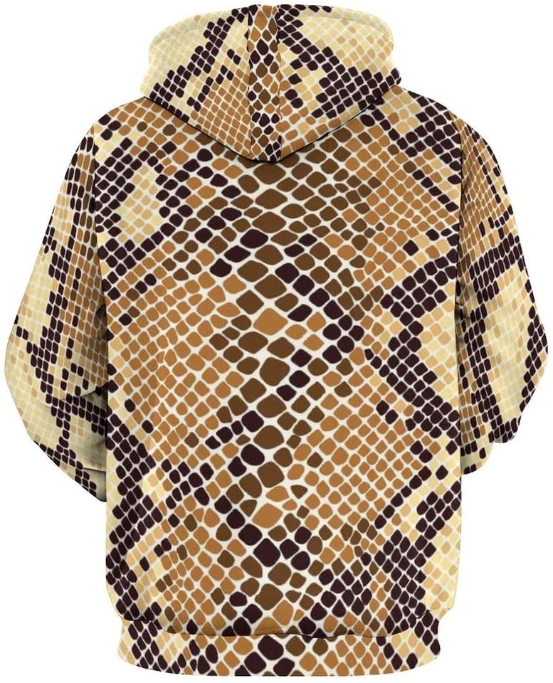 Snake Skin Unisex Hoodies 3D