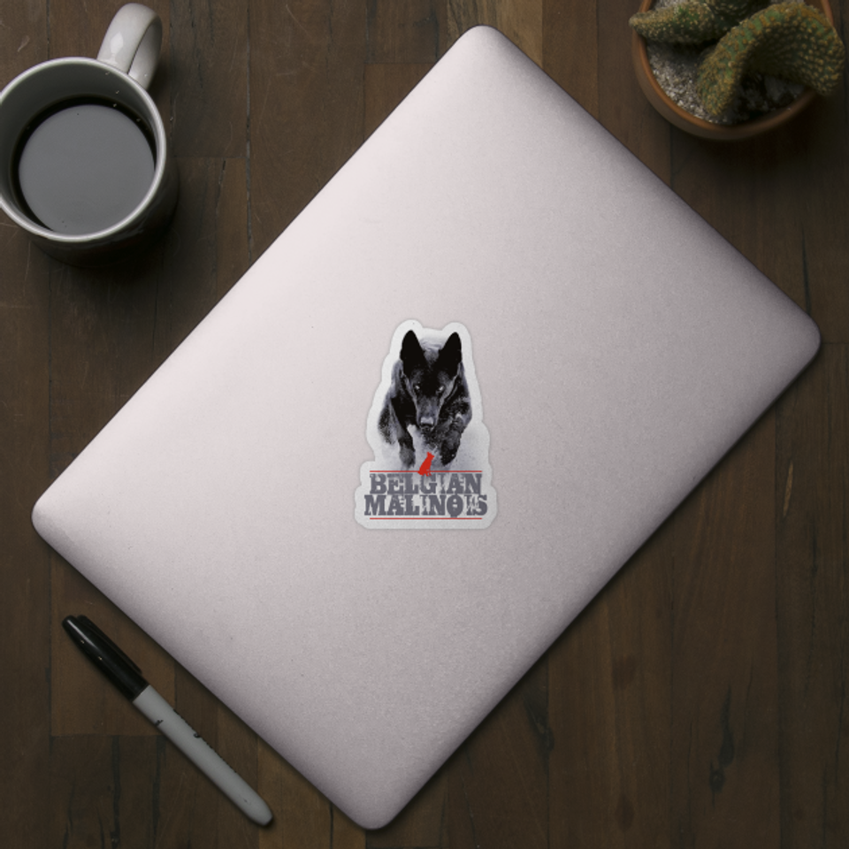 Belgian Malinois - Belgian Malinois - Sticker
