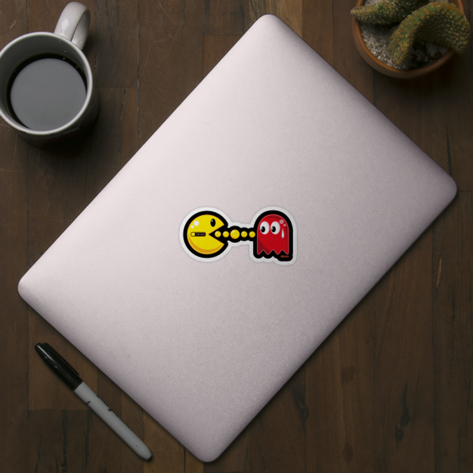 Pac Man - Pac Man - Sticker
