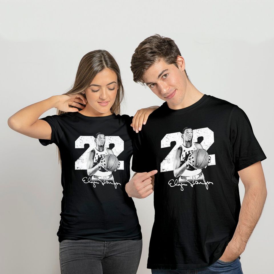 Elgin Baylor Shirt, Rip Elgin Baylor 22 Shirt