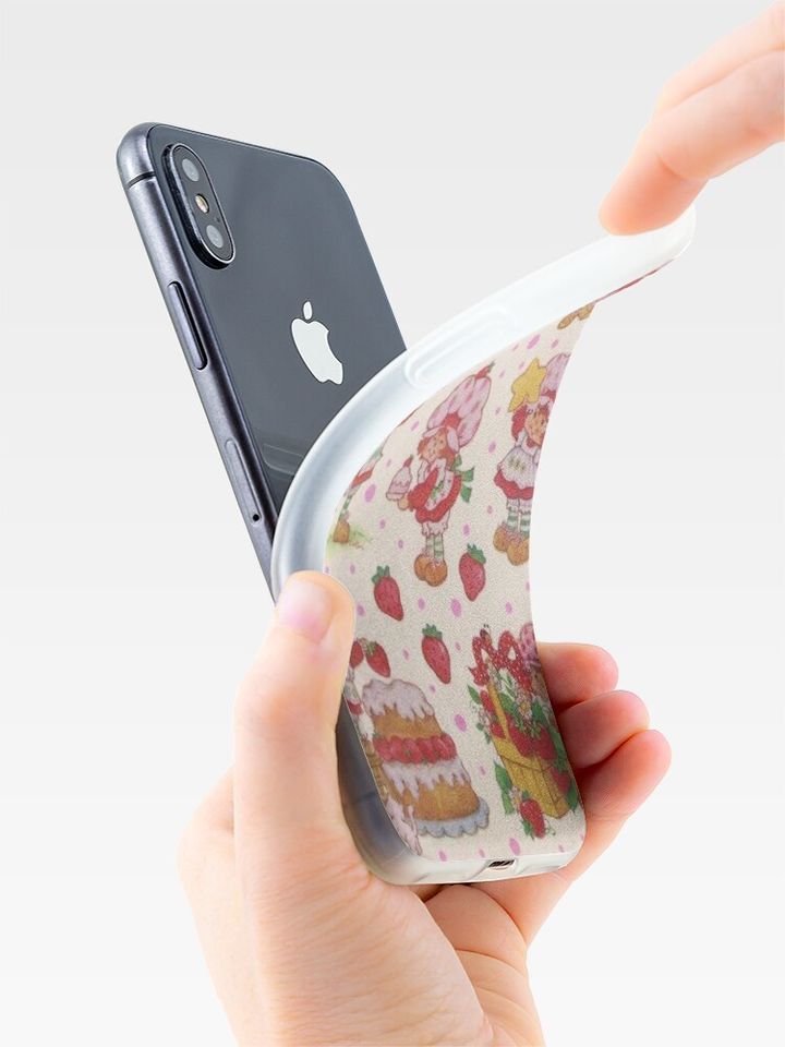 vintage strawberry shortcake iPhone Case