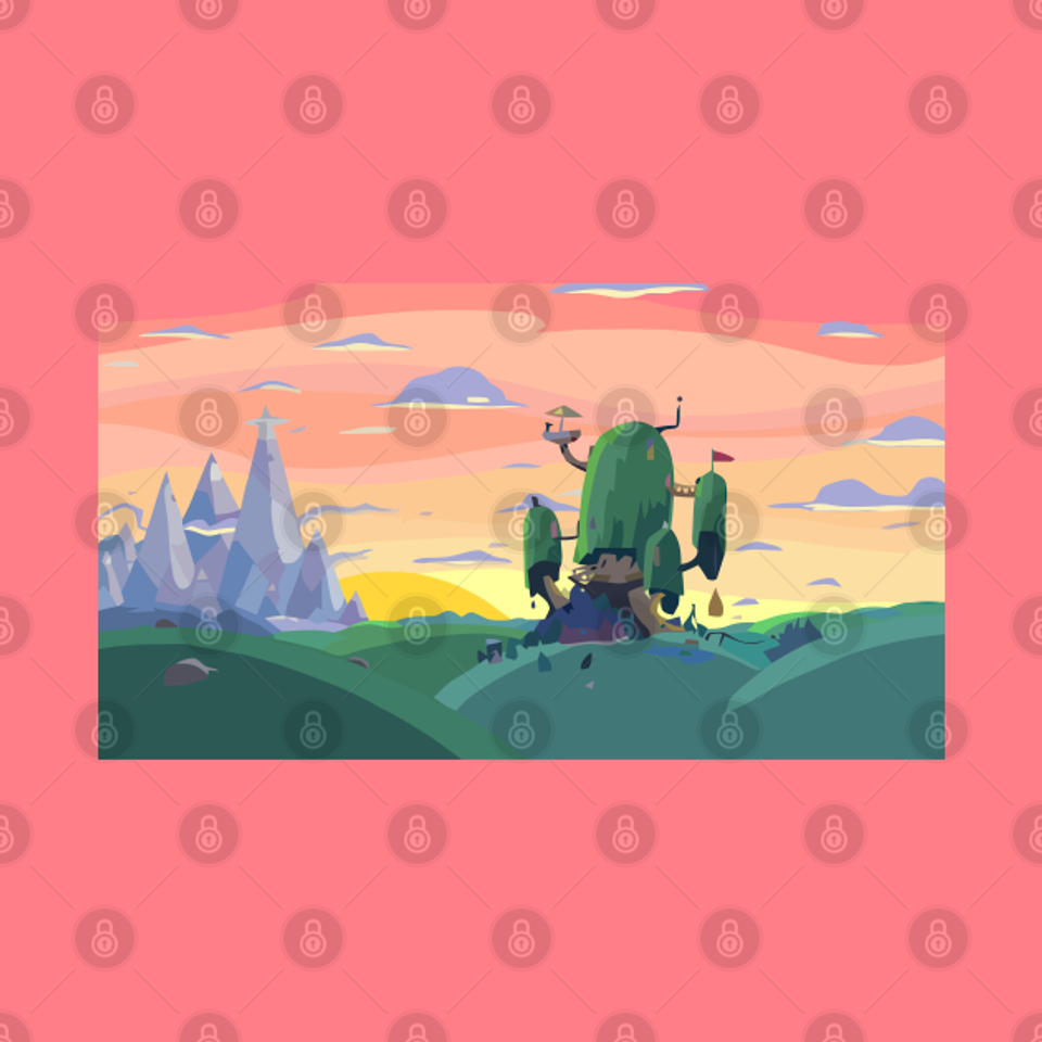 Sunset Time - Adventure Time - Tapestry