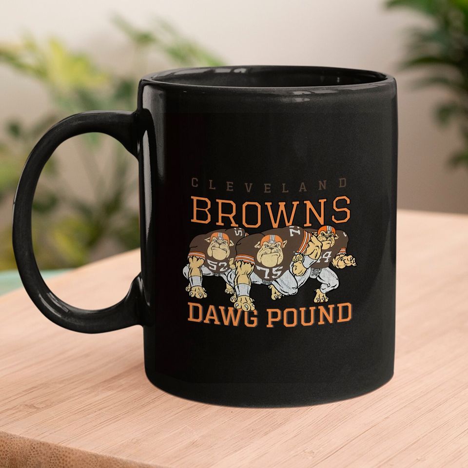 Dawg Pound Retro Cleveland Browns Coffee Mug