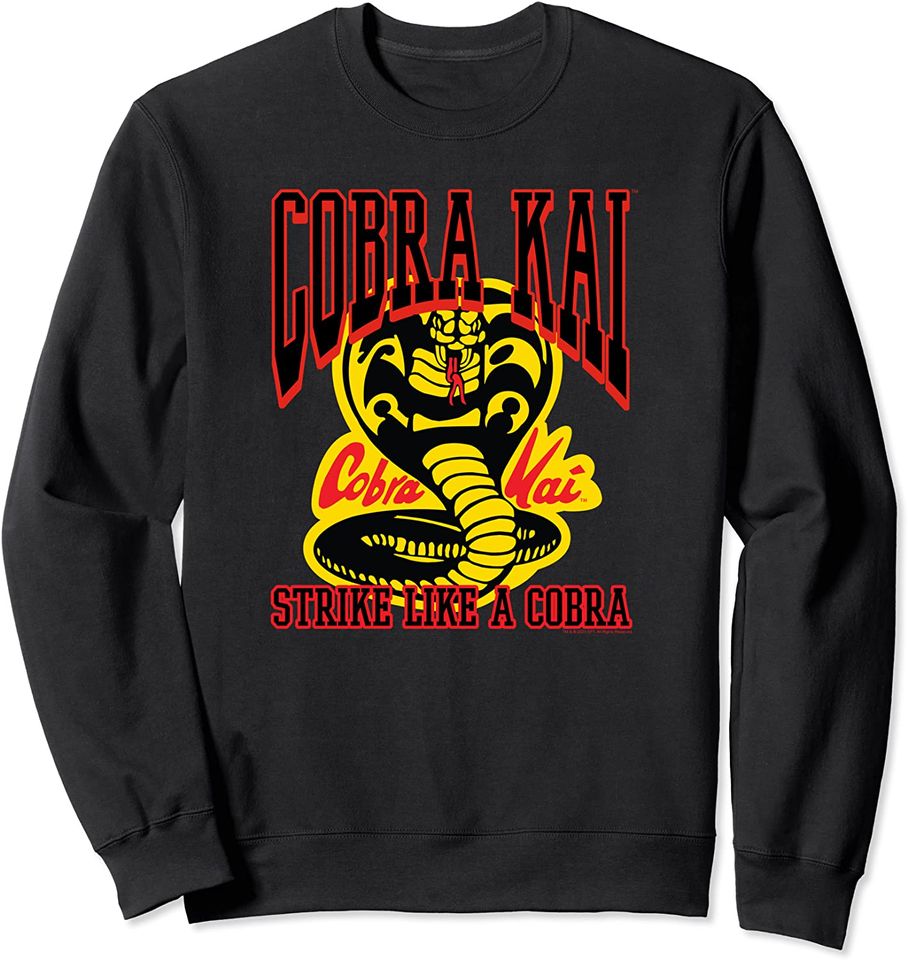 Cobra Kai Athletic Cobra Logo Sweatshirt