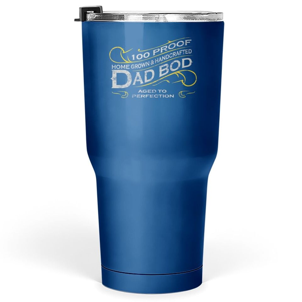 Tumbler 30 Oz Dad Bod Ages To Perfection
