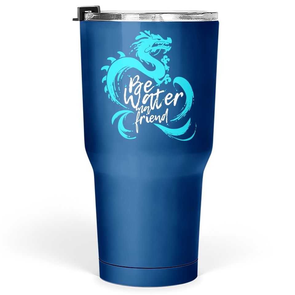 Bruce Lee Quote Kung Fu Fighter Tumbler 30 Oz