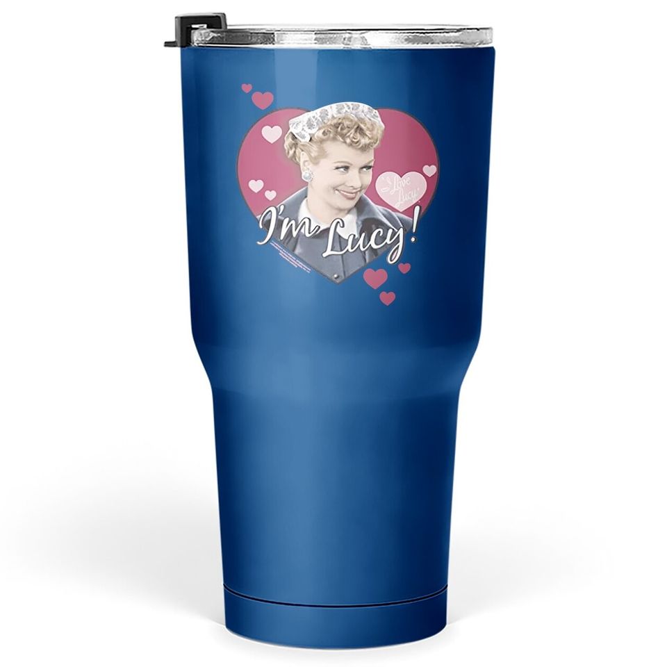 I Love Lucy 50's Tv Series I'm Lucy Adult Tumbler 30 Oz
