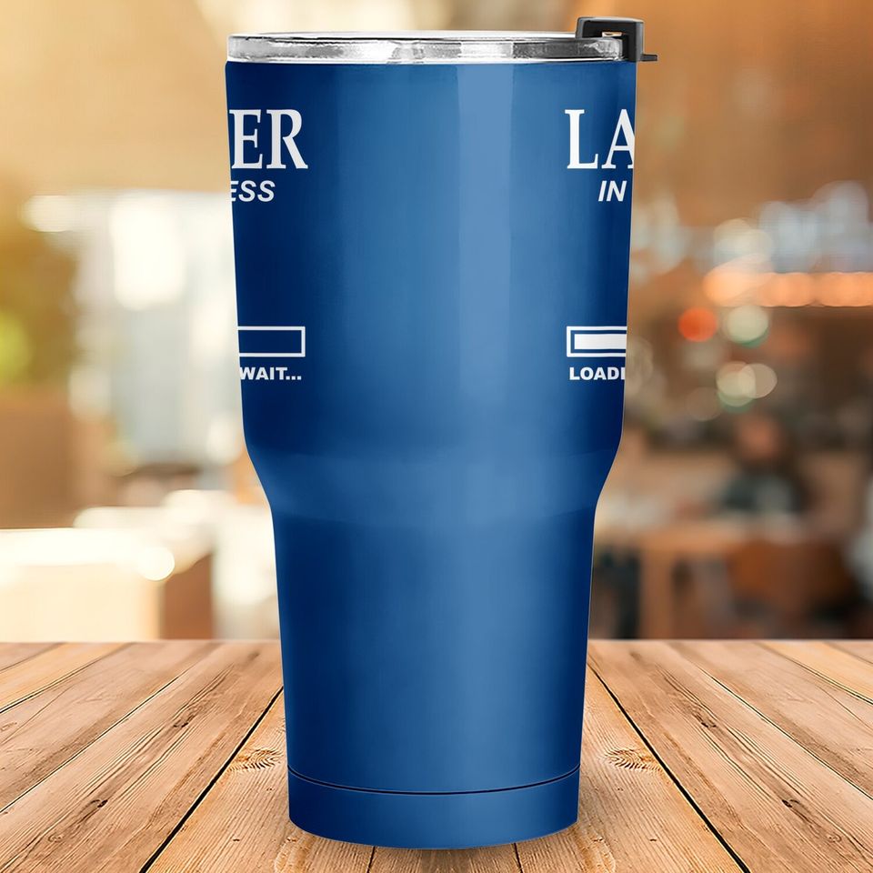 Scales Of Justice Lawyer In Progress Law School Student Fun Tumbler 30 Oz