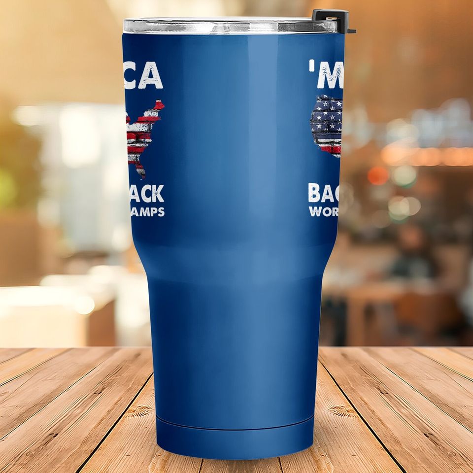 Merica-back-to-back-world-war-champs Tumbler 30 Oz