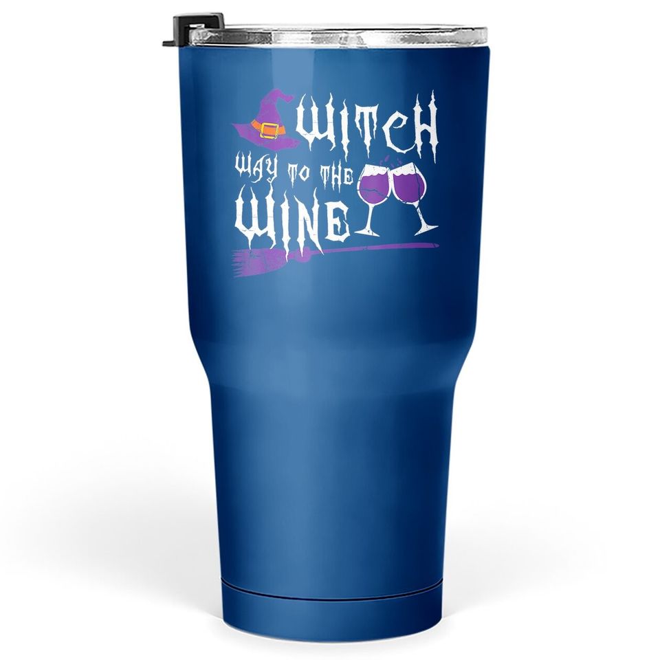 Witch Way To The Wine Tumbler 30 Oz