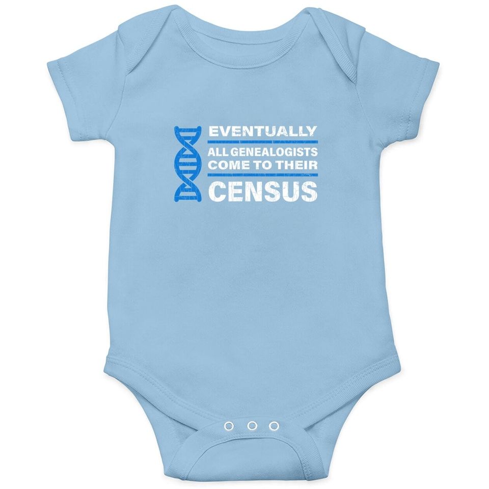 Funny Genealogists Gifts Genealogy Saying Ancestry Baby Bodysuit