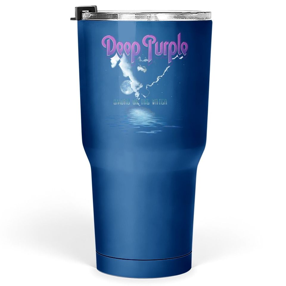 Deep Purple Smoke On The Water Tumbler 30 Oz