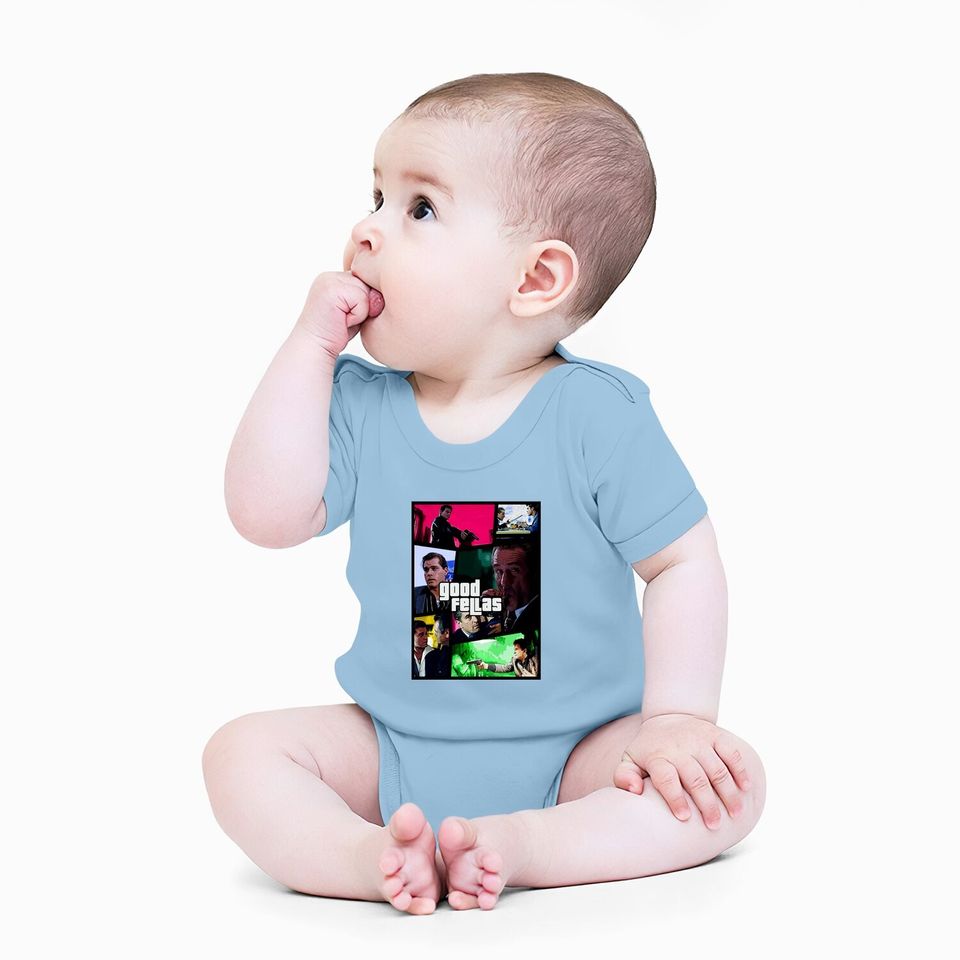 Goodfellas Poster Version Gta Baby Bodysuit
