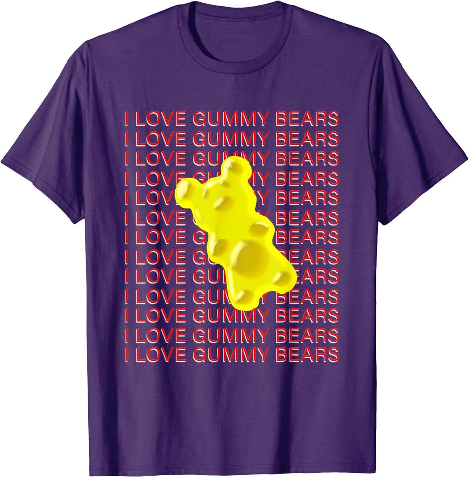Gummy Bear T-Shirt I Love Gummy Bears
