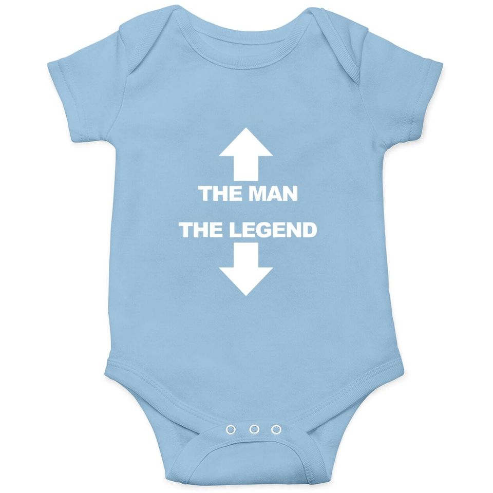 The Man The Legend Humor Baby Bodysuit
