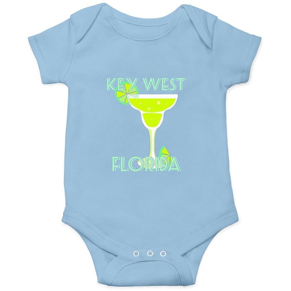 Key West Florida Margarita Cocktail With Lime Premium Baby Bodysuit
