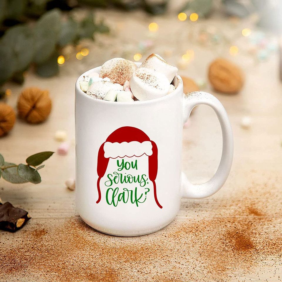 You Serious Clark Santas Mug