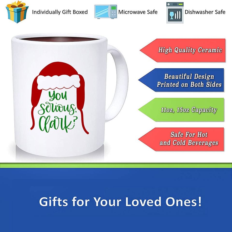 You Serious Clark Santas Mug