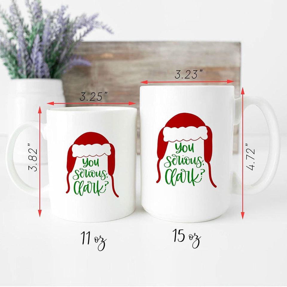 You Serious Clark Santas Mug