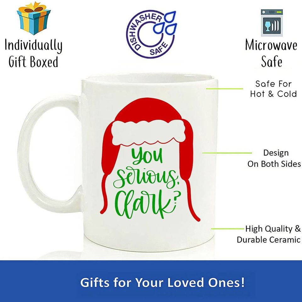You Serious Clark Santas Mug
