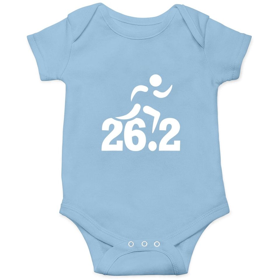 26.2 Miles Marathon Baby Bodysuit