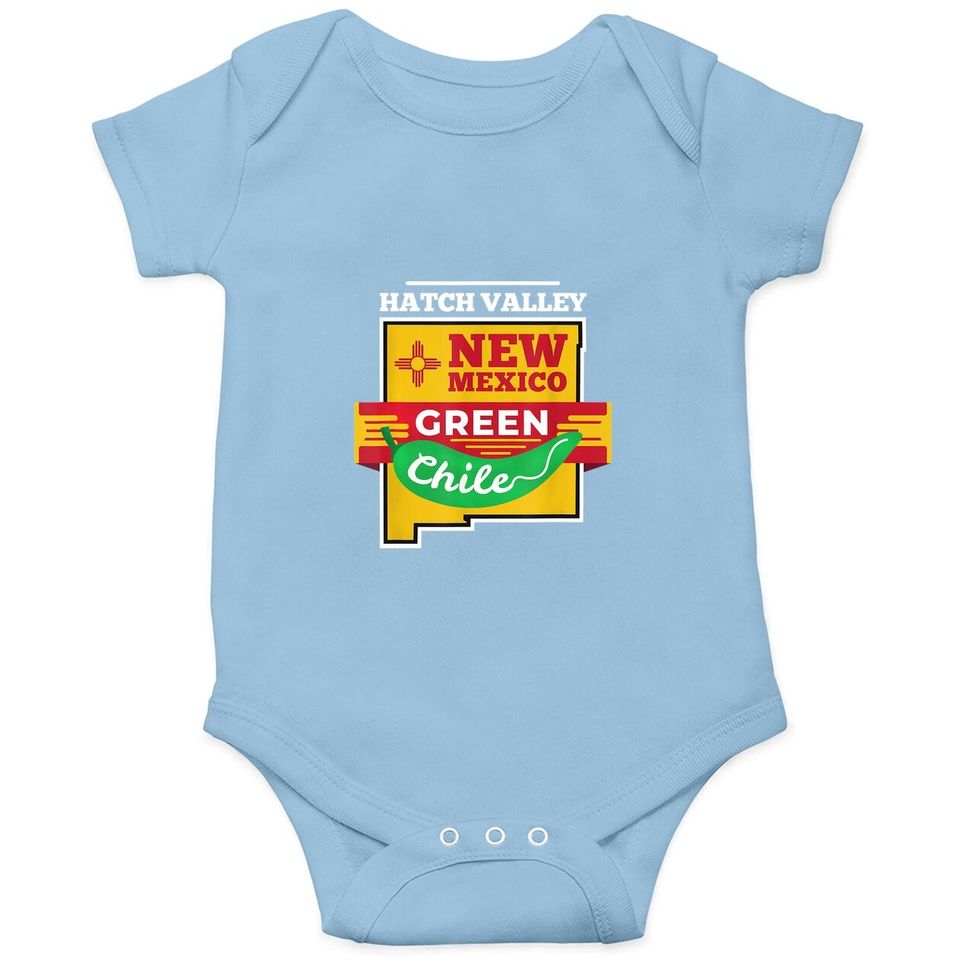New Mexico Hatch Chile Green Chili Pepper Baby Bodysuit