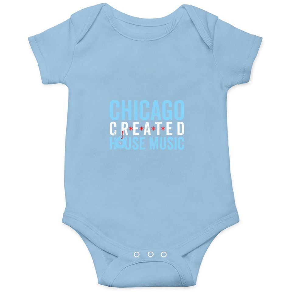 Chicago House Music Baby Bodysuit