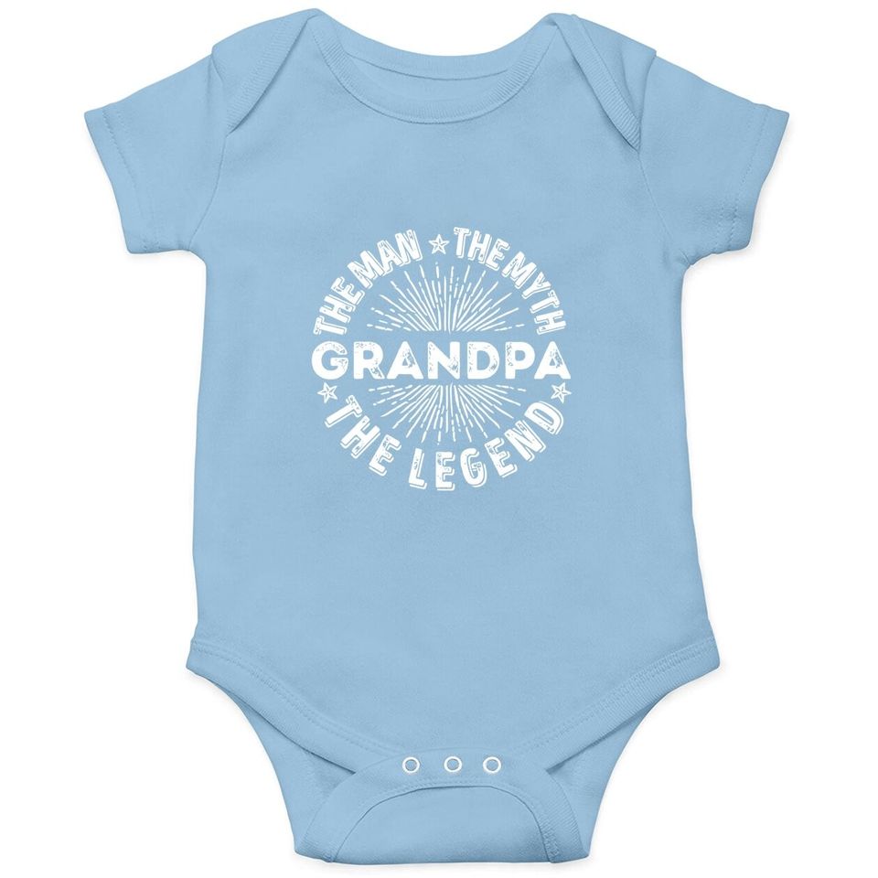 The Man The Myth The Legend Grandpa Baby Bodysuit