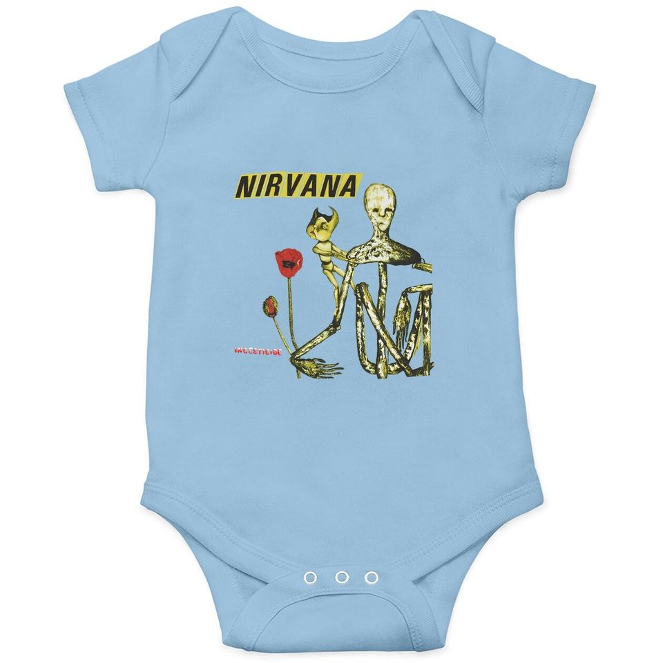 Nirvana Incesticide Album Baby Bodysuit