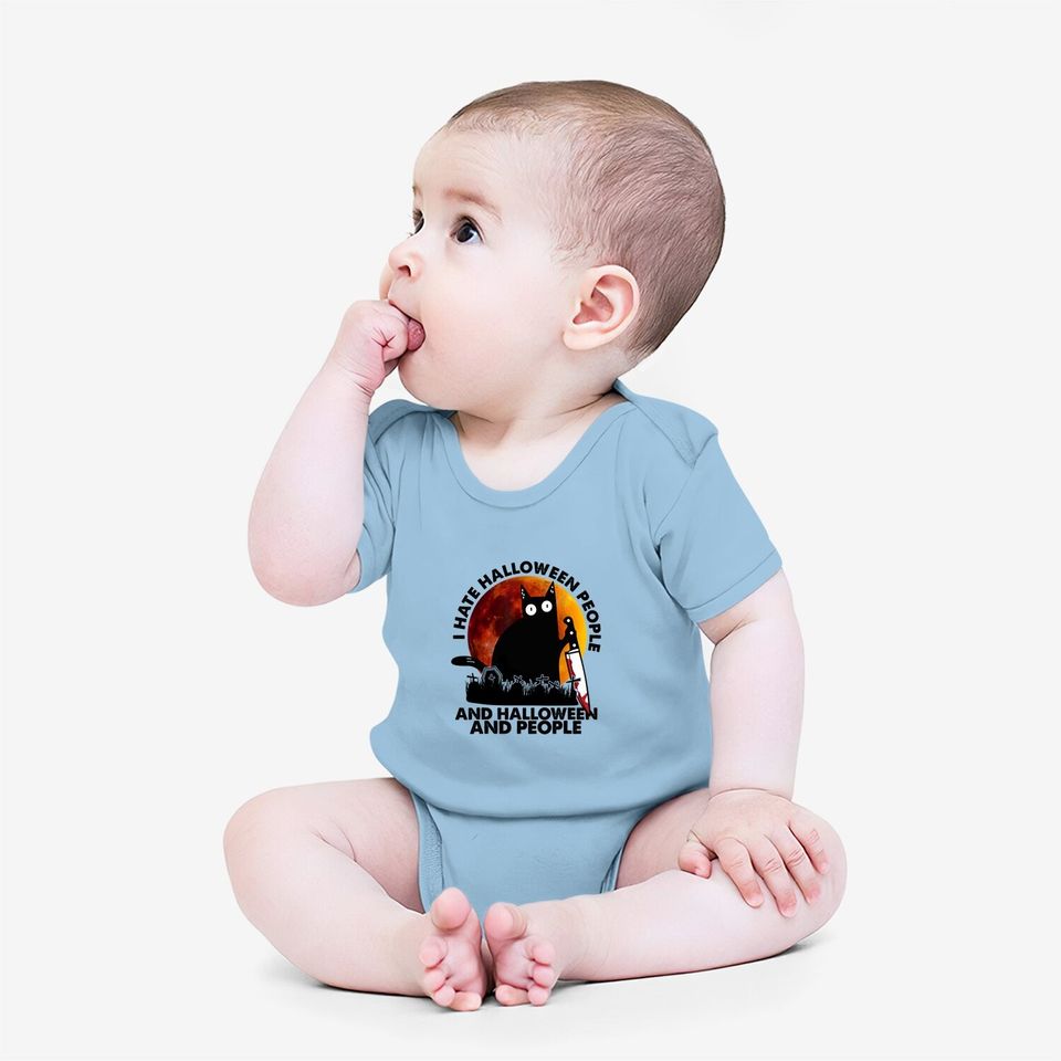 I Hate Halloween Baby Bodysuit