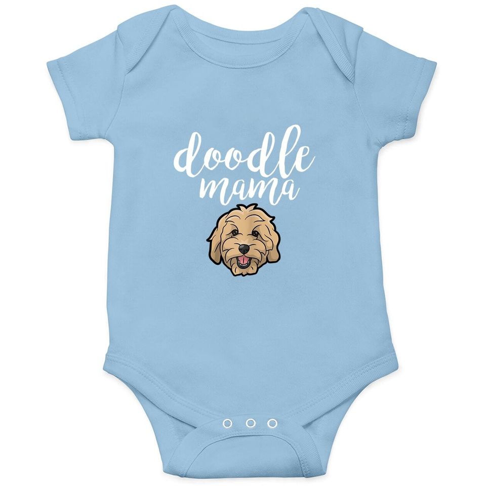 Goldendoodle Mama Doodle Mom Cute Goldendoodle Gift Baby Bodysuit