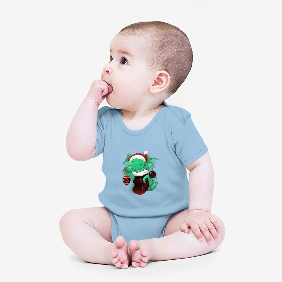 Stocking Stuffers Cthulhu Christmas Baby Bodysuit